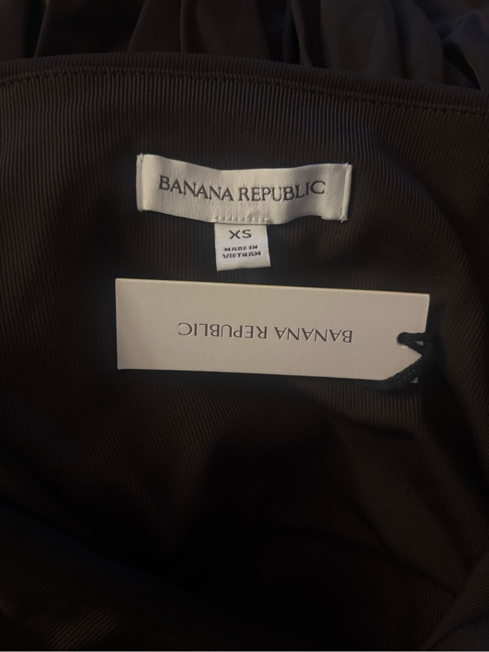NWT! Banana Republic Jersey & Taffeta Mixed Media Halter Maxi Dress Size XS - Picture 5 of 6